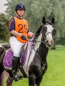 Go Bright Ride 2018 rider 29 on horse by kind permission of IndiePics Photography