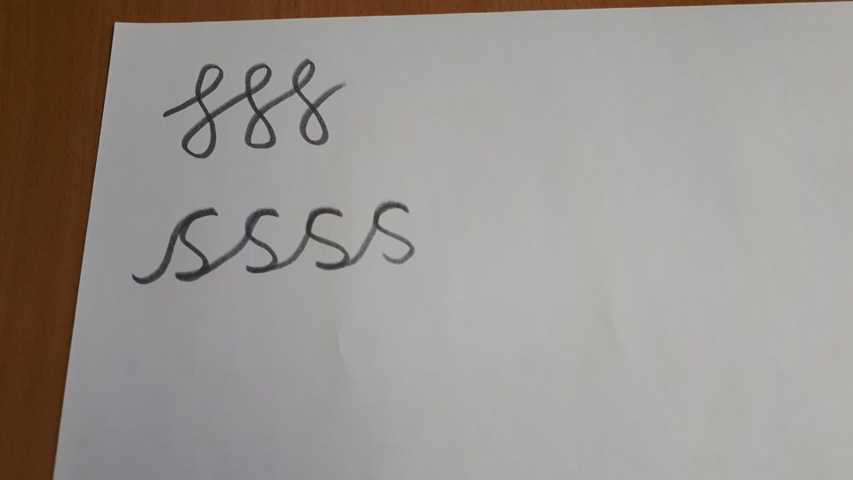 Handwriting patterns