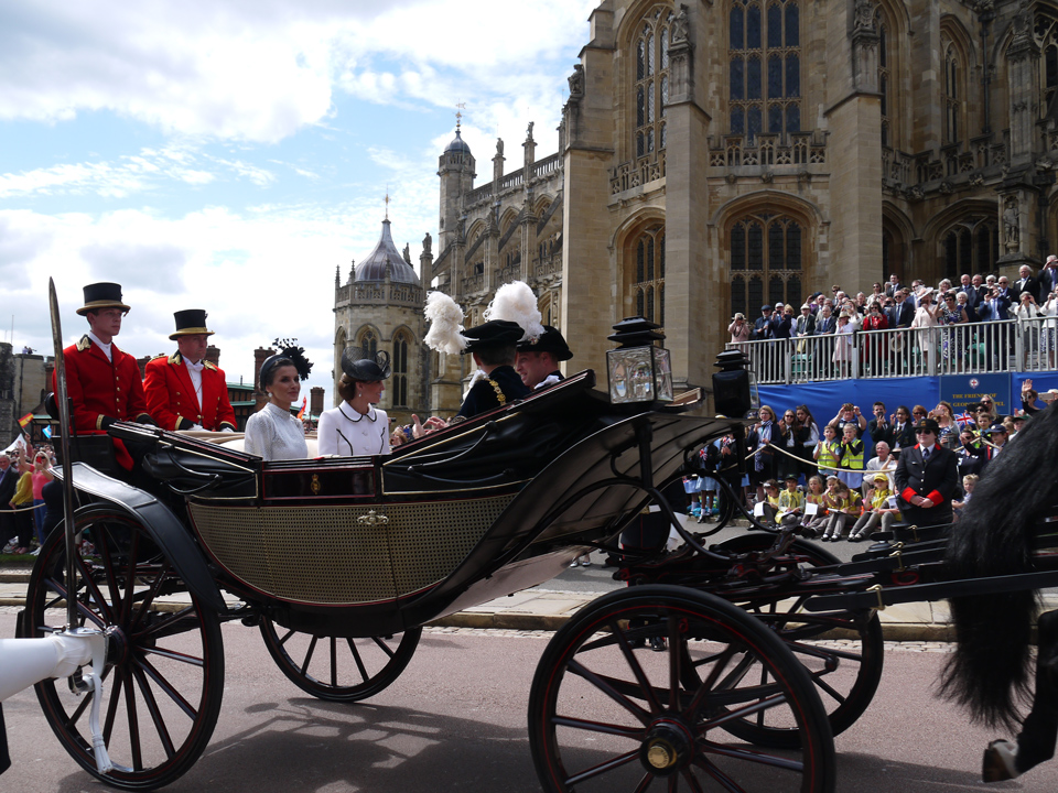 Prince William, Catherine Duchess of Cambridge, King Felipe VI and Queen Letizia of Spain